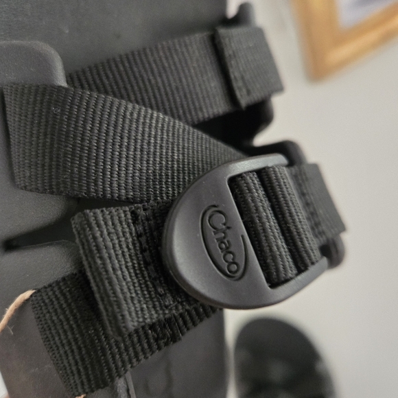 NEW Chaco Chillos Black Kids Slip-On Slide Sandals Size 2 Youth Waterproof - Picture 4 of 4